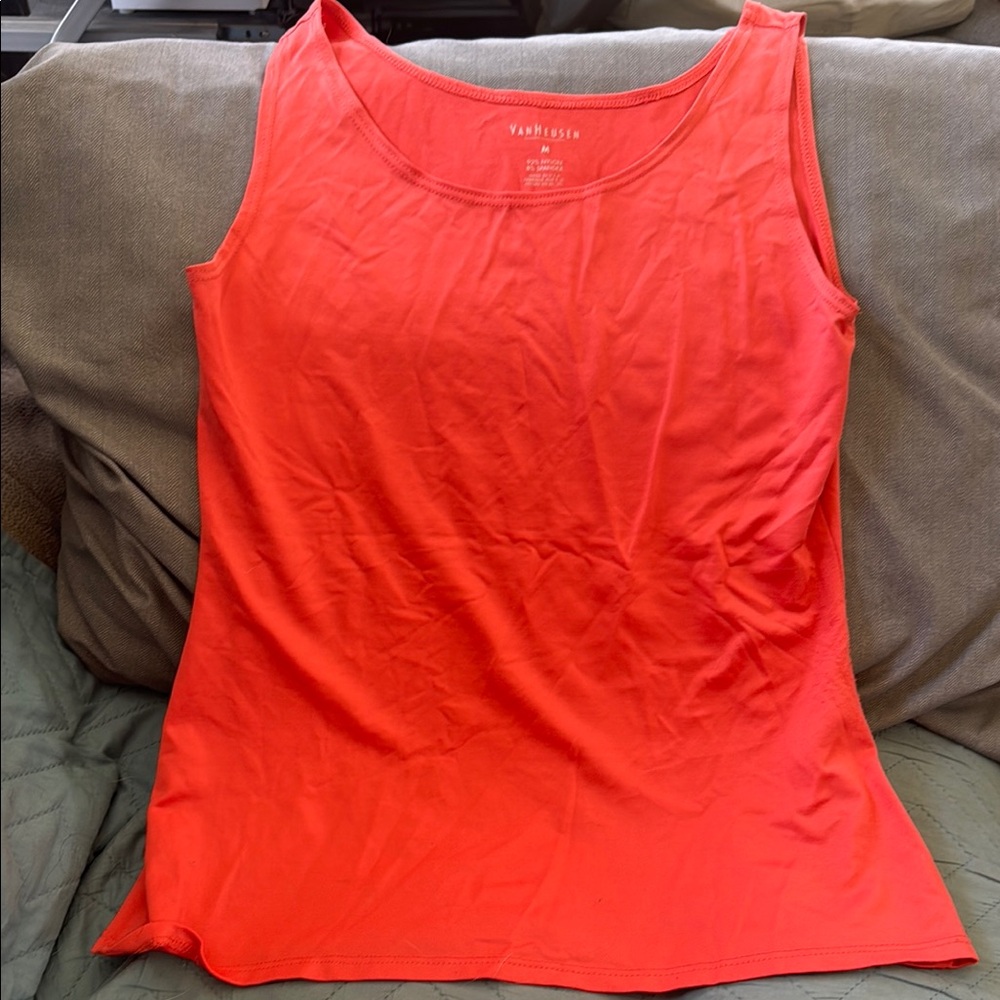 Women's Orange Tank Top